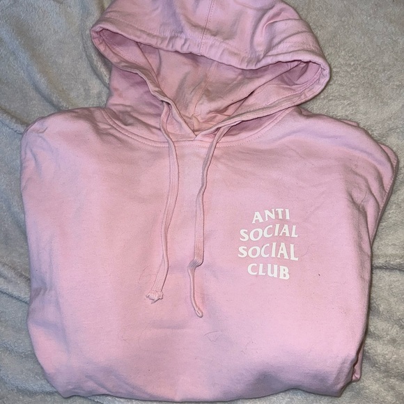 Anti Social Social Club Cherry Blossom Butterfly Hoodie – Medium